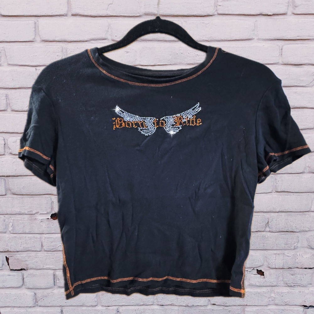 “Born To Ride” Babydoll Tee